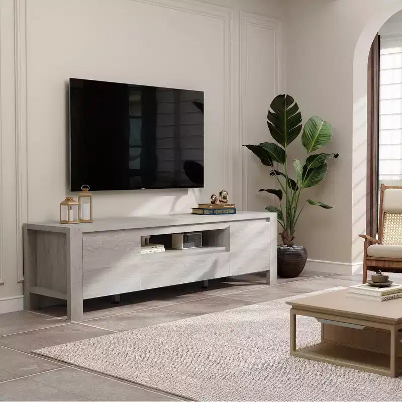 Mobile TV con ante e contenitore