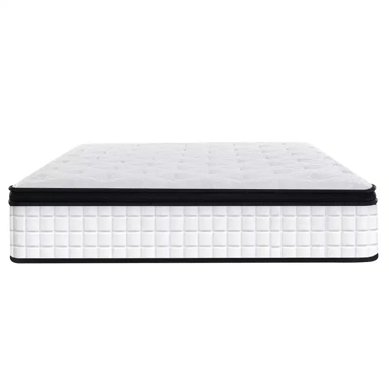 Materasso Ibrido King Size 12 Pollici, Soffice Medio, Molle Insacchettate e Memory Foam