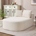 Okak Modern Oversized Boneless Sleeper Sofa Chaise Lounge Chair,Corduroy Upholstered Couch for Living Room,Apartment