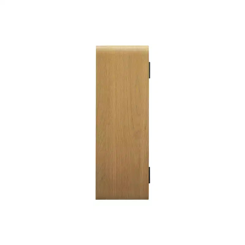 Pensile in MDF con 2 ante, ripiano regolabile, maniglie a incasso – 20,3 cm L x 55,9 cm P x 61 cm H, capacità 22,7 kg