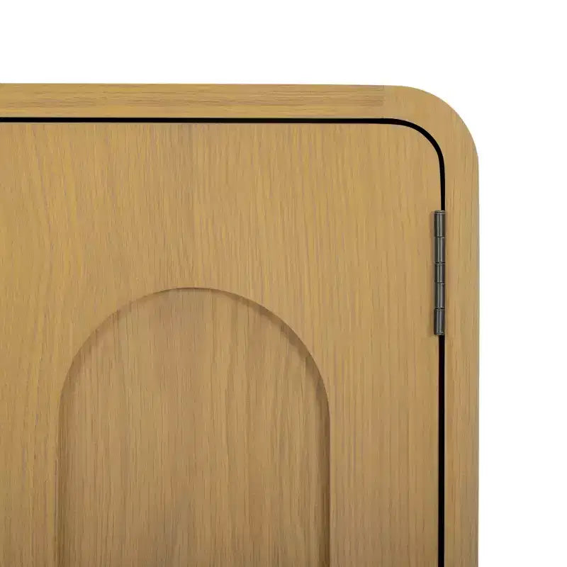 Pensile in MDF con 2 ante, ripiano regolabile, maniglie a incasso – 20,3 cm L x 55,9 cm P x 61 cm H, capacità 22,7 kg