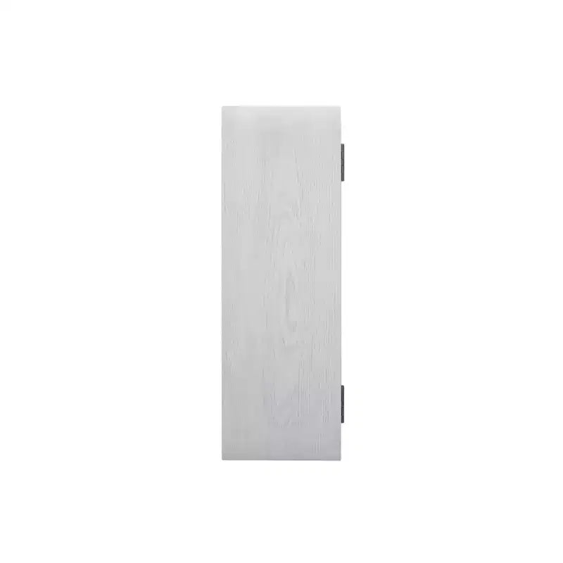 Pensile in MDF con 2 ante, ripiano regolabile, maniglie a incasso – 20,3 cm L x 55,9 cm P x 61 cm H, capacità 22,7 kg