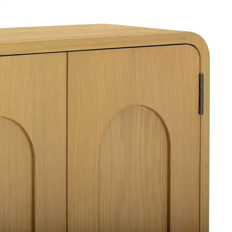Pensile in MDF con 2 ante, ripiano regolabile, maniglie a incasso – 20,3 cm L x 55,9 cm P x 61 cm H, capacità 22,7 kg