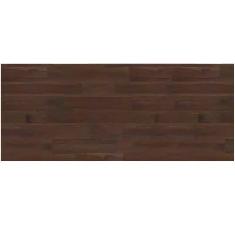 Credenza Buffet in Legno Massello di Acacia da 104 cm, 2 Ante, 4 Ripiani Regolabili – 76 cm H x 103 cm L x 43 cm P, Marrone Carbone Invecchiato