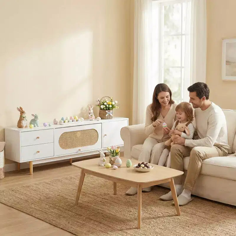 Mobile Porta TV da 178 cm con Cassetti, Adatto per TV fino a 80 Pollici – Design Minimalista per Soggiorno e Camera da Letto