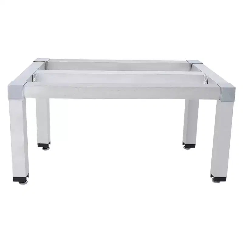 Ripiano per carichi in alluminio, capacità 450 kg – Scaffale commerciale da pavimento per ristorante, cucina e negozio