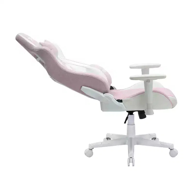 Sedia da gaming girevole, portata 136 kg, altezza regolabile, cuscini lombare e poggiatesta, ruote scorrevoli – Diversi colori