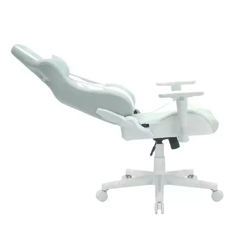 Sedia da gaming girevole, portata 136 kg, altezza regolabile, cuscini lombare e poggiatesta, ruote scorrevoli – Diversi colori