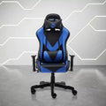 TUYOHW Adjustable Ergonomics Gaming Chair,360 Swivel Office Chairs with Head&Lumbar Pillow,90-150 Reclining Chair for Office&Home,250lbs Max,Blue